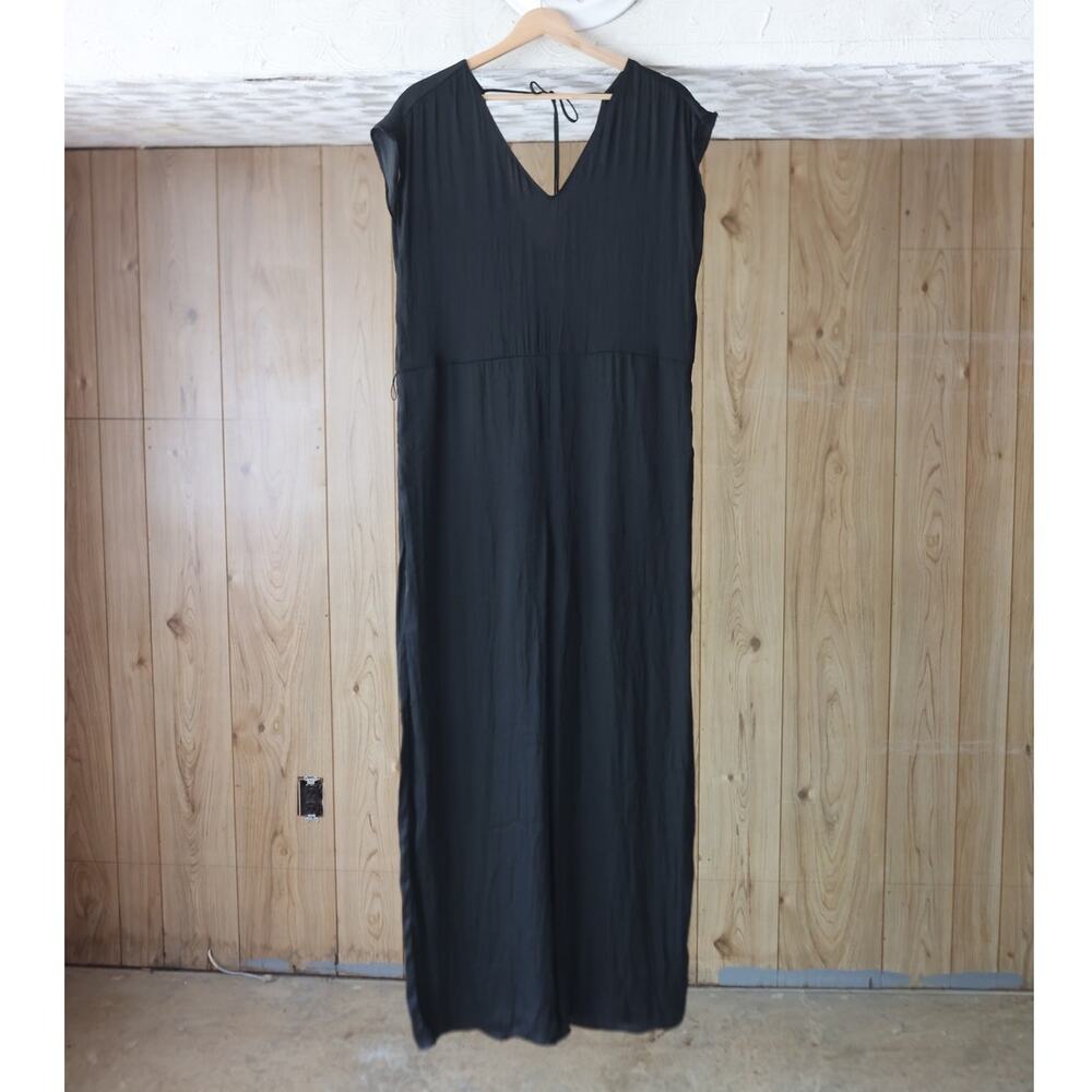 NWT Naked Zebra Black Wide Leg Flowy Jumpsuit